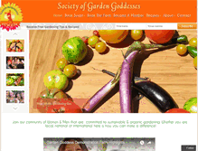 Tablet Screenshot of gardengoddesses.org